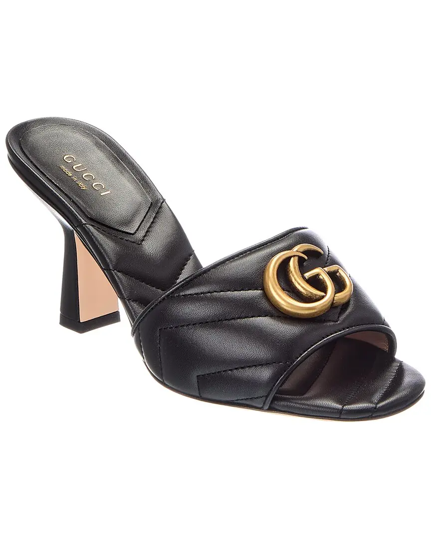 Gucci Interlocking G Leather Sandal