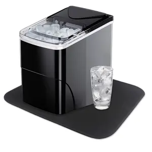 Mat For Ice Makers Countertop  Under Maker Absorbent Dish Drying Kitchen Appliance Machine Accessories Sliding (only Mat)
