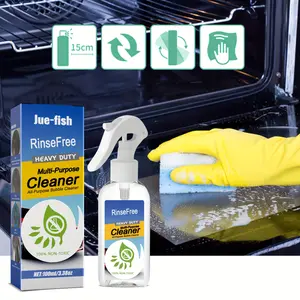 3 Bottles Of Family Pack Kitchen To Remove Heavy Grease Cleaning Cooker Hood Oil And Cleaner