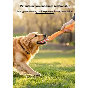 Indestructible Tennis Ball & Pull Ring Dog Toy - Animal-Shaped Interactive Chew Toy for Aggressive Chewers, Durable Nylon Puzzle Feeder for Teeth Cleaning & Stress Relief, Fun Fetch & Tug-of-War Play