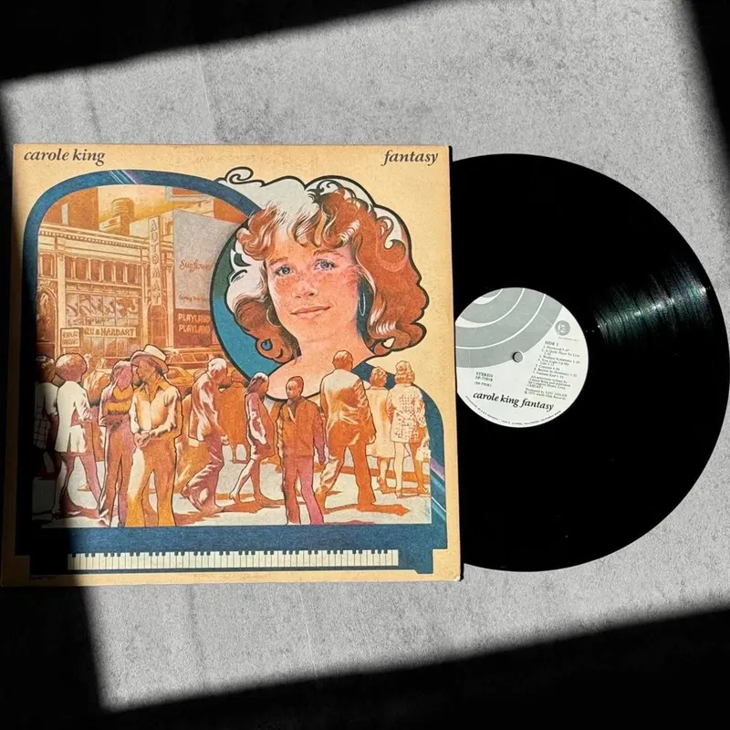 Carole King✨Fantasy✨名盤✨良盤✨輸入盤✨ Carole King “Fantasy” Vintage Record Vinyl - TikTok Shop