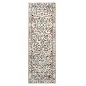 GARVEE Machine Washable Vintage Area Rugs with Non-Slip Backing for Living Room, Bedroom, Office, Nursery, Kitchen - Traditional Woven, Stain Resistant Runner Rugs and Boho Decor
