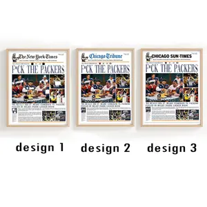 The Wall Poster Newspaper 2026, Sports Fan Wall Newspaper, Gift For Fans or Men & Women, 3 Design