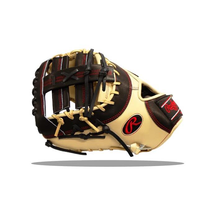 Rawlings Heart Of Hide Series 13-Inch Steer Hide Leather Firstbase Glove For Baseball/Softball With Quick Break-in