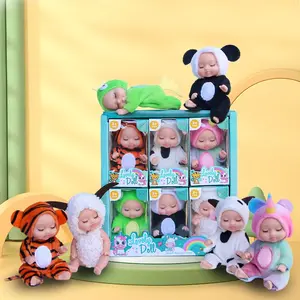 6PCS set of new clothing styles, sleep dolls, Dolls clothes accessories, princess and girl toys, clothing designs, doll festival and party supplies, birthday gifts for boys and girls, vinyl baby dolls, y2k, Doll Clothes Outfit