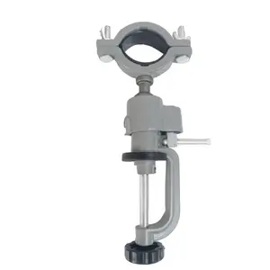 Adjustable Drill Press Stand, 360 Degree Rotating Workbench Clamp, Durable Metal Tool for Wood Metal Jewelry Making Crafts Projects
