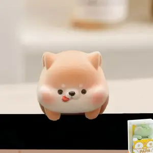 Computer Monitor Decor Figurines, Computer Monitor Decor, Car Dashboard Decorations Cute Critters, Cute Desktop Decoration, Cute Cartoon Figurine