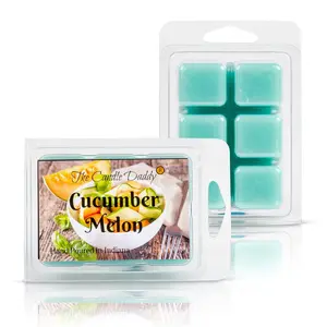Cucumber Melon Scented Wax Melt - 1 Pack - 2 Ounces - 6 Cubes