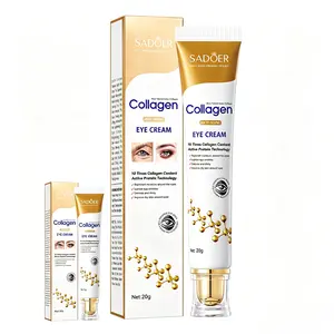 Collagen Anti-Aging Eye Cream, Revitalizing Firming Brightening Under Eye Treatment, Hydrating Wrinkle Reducing Cream to Fade Dark Circles, Puffiness & Crow’s Feet