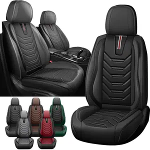 Custom Fit for 2008-2024 2025 2026 Dodge RAM 1500 2500 3500 Crew Quad Regular Cab, Pickup Seat Covers for Dodge Ram Full Set, Waterproof Truck Car Seat Cover Protectors Mat