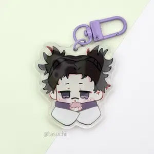 Holding Brother Anime Acrylic Keychain