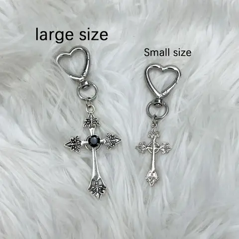 Zinc Alloy Cross Bag Charm Pendant, Vintage Geometric Design, European Style Purse Accessory, Durable Zinc Alloy Material, Accessories for Bags, Bag Decoration, Purse Charms