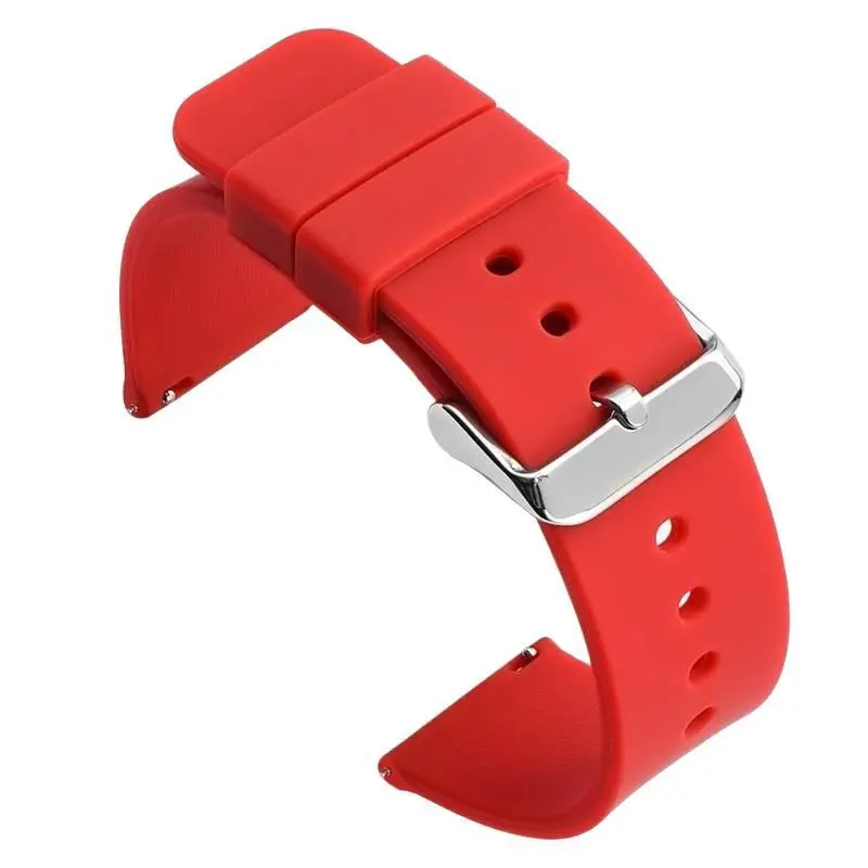Bright red - silver buckle (quick-release switch +