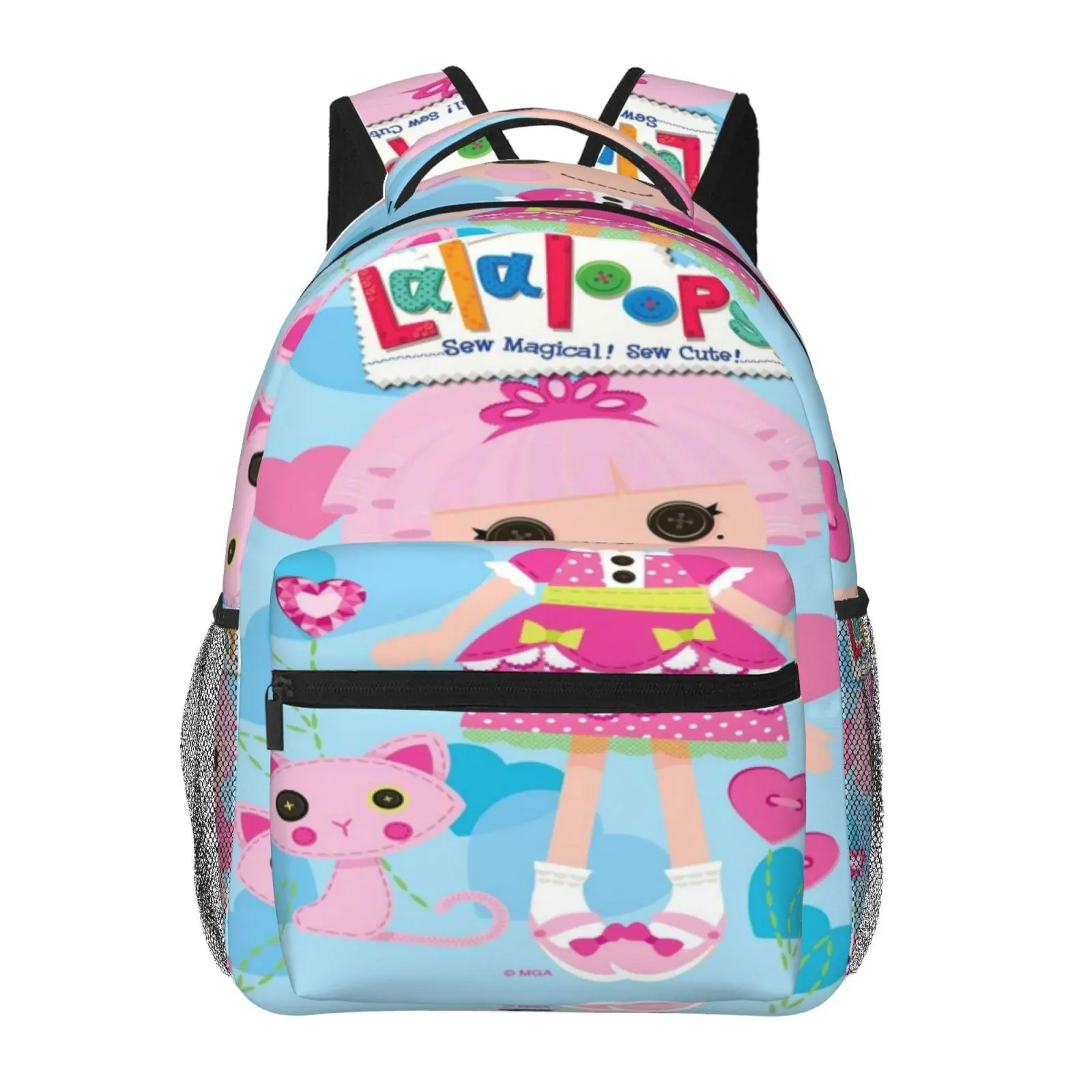 Cute kids’ Lalaloopsy backpacks for school—large capacity, all-over print; Lalaloopsy laptop daypacks for daily campus use; durable, lightweight Lalaloopsy school bags for teens and students