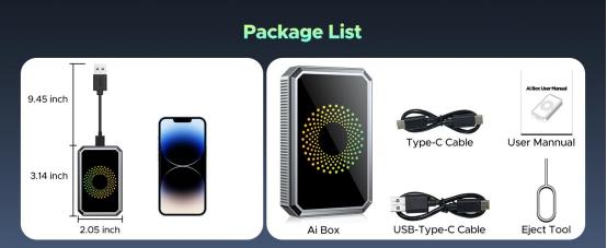 【StockUp】LAMTTO Wired to Wireless Carplay Adapter【Not support for Tesla & BMW】Supports Netflix/Youtube/TikTok APP to Play Video on a Car Screen (Do Not Support Vehicles with Built-in Wireless CarPlay) ,Your Entertainment Co-pilot on the Road! 【StockUp】LAMTTO Wired to Wireless Carplay Adapter【Not support for Tesla & BMW】Supports Netflix/Youtube/TikTok APP to Play Video on a Car Screen (Do Not Support Vehicles with Built-in Wireless CarPlay) ,Your Entertainment Co-pilot on the Road!