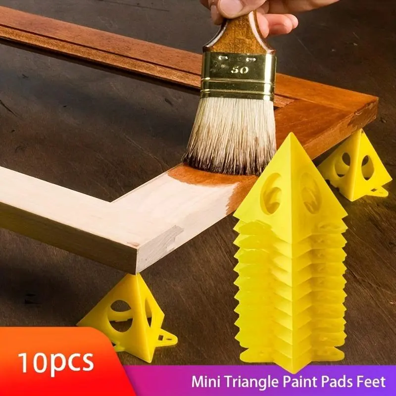 Painters Pyramid Stands, 10pcs Canvas Holder Stand, Paint Stand for Canvas, Door Stands for Painting, Paint Pyramids, Canvas Stands for Paint Pouring, Art Supplies
