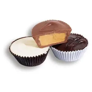 Asher's Giant Chocolate Peanut Butter Cups - Milk: 24-Piece Box Asher's Giant Chocolate Peanut Butter Cups - Milk: 24-Piece Box