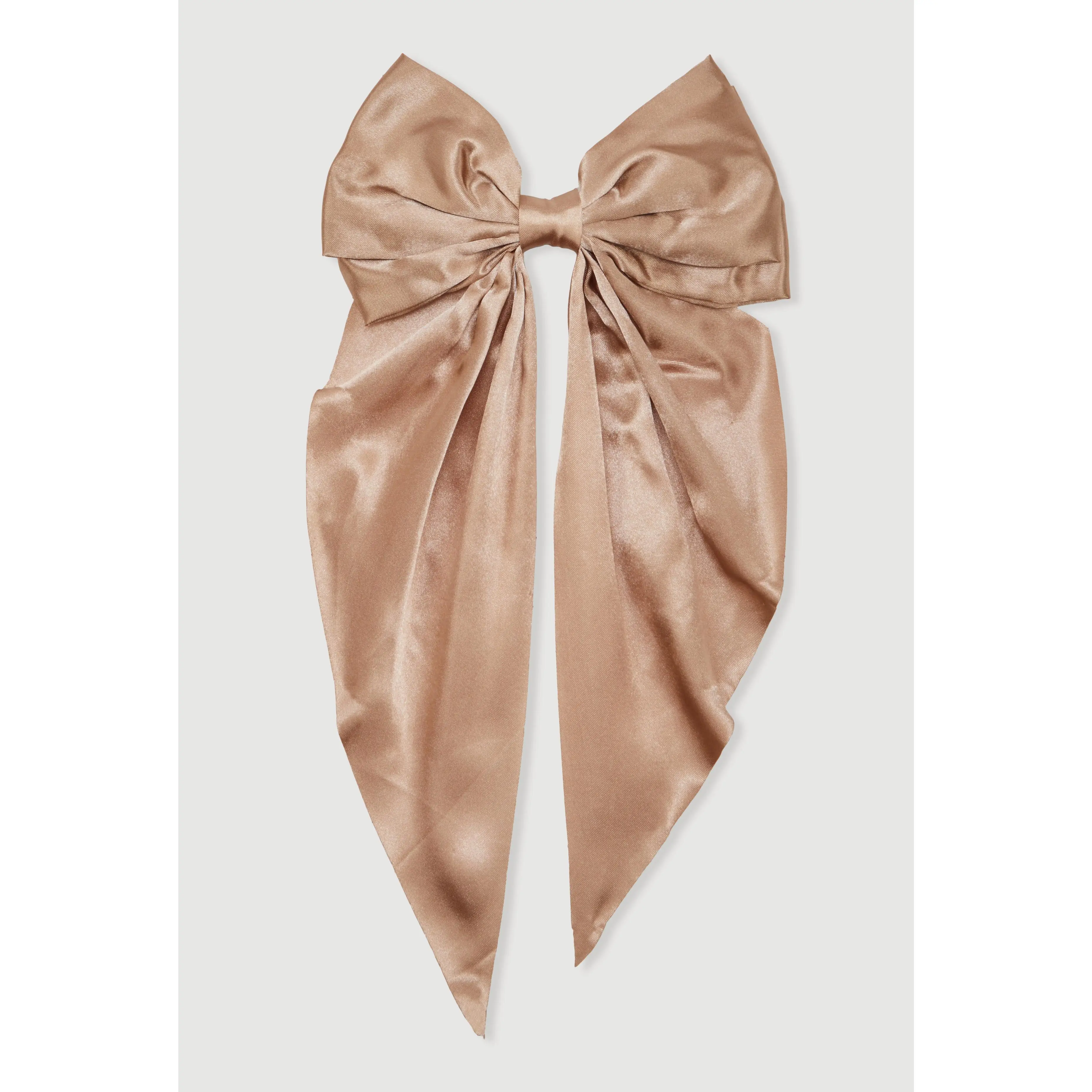 Satin Bow Hair Clip