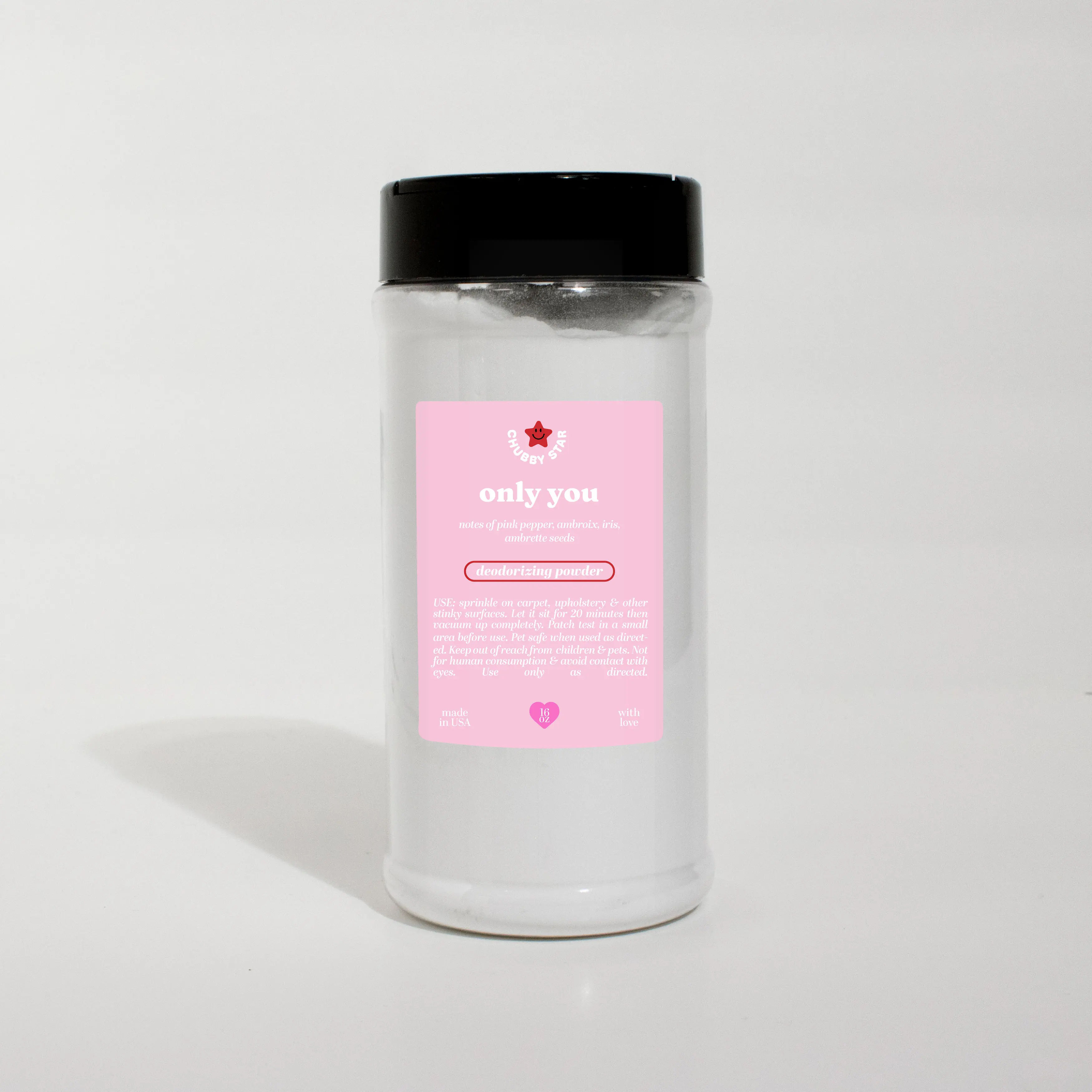 Only You Carpet Freshener Upholstery Deodorizing Powder - 16 Oz Scented Home Deodorizer and Freshener Fragrance Household Cleaner