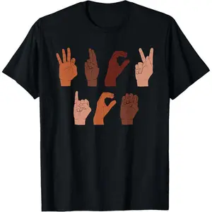 F-ck ICE Hand Sign Language Anti Deportation Chinga La Migra T-Shirt