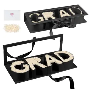 Graduation Gift Box,17.32"x6.06"x2.56" Graduation Gift Ideas Boxes Grad Letters Boxes for Graduates High School College Party Favors Graduation Gift Wrapping