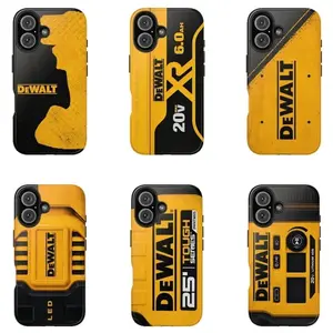 DEWALT Homeware Tools Phone Case Compatible with iPhone 17, 16, 15, 14, 13, 12, 11, X & Galaxy