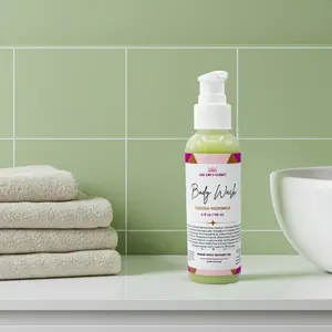 Cocoa Moringa Hyaluronic Acid Body Wash for Soft Moisturized Skin