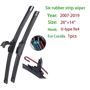 Replacement Windshield Wipers For Toyota Corolla 2007-2019 14 Inch 26 Inch 1 Pack