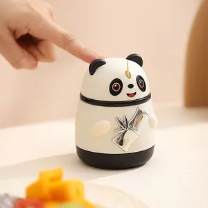 2026 new model - A cute panda toothpick box. A creative automatic pop-up cartoon-themed trendy push-pull toothpick bottle for the New Year. The perfect gift for Christmas.