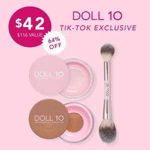 Brighten and Bronze Bundle | NEW Warming Filter Powder & Pink Power Brightening Treatment Powder | Brightened and Blurred Complexion