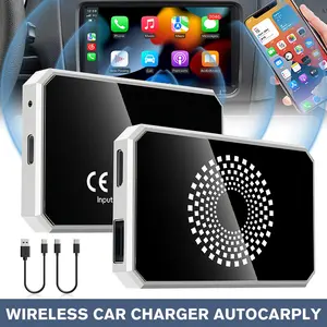 【FathersDayGift】Wireless CarPlay Adapter Car Screen Upgrade Box - Convert Wired Connection to Wireless, Access Video Apps via Phone Network | For Vehicles with Wired CarPlay/Android Auto | In-Car Multimedia