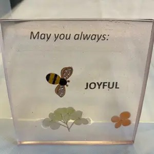 SKU #1 - Bee-Spiration Coasters