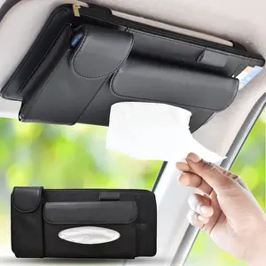 Sun Visor Organizer with Tissue Holder | EcoNour Car Accessory