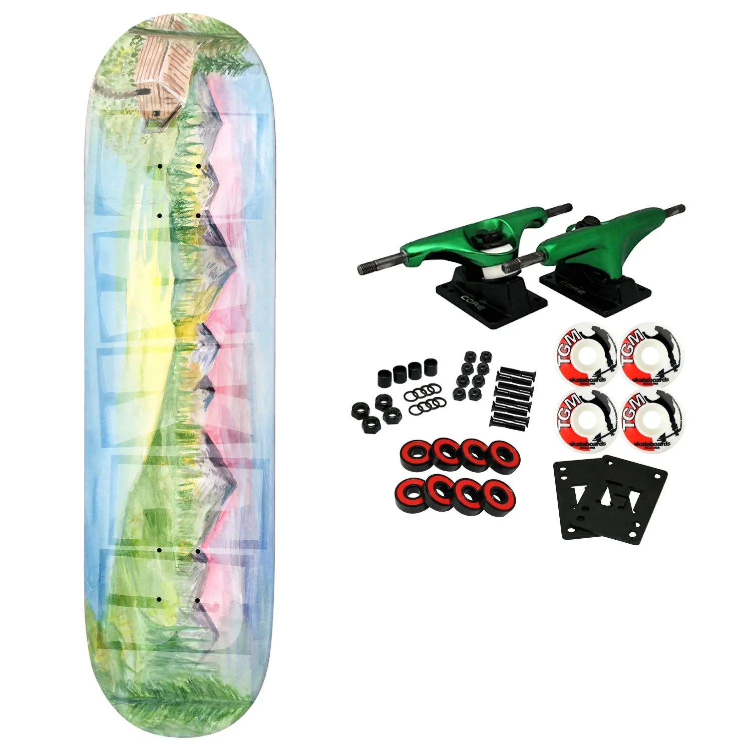 Baker Skateboard Complete Figgy Day Ross B2 8.25" x 32.25"
