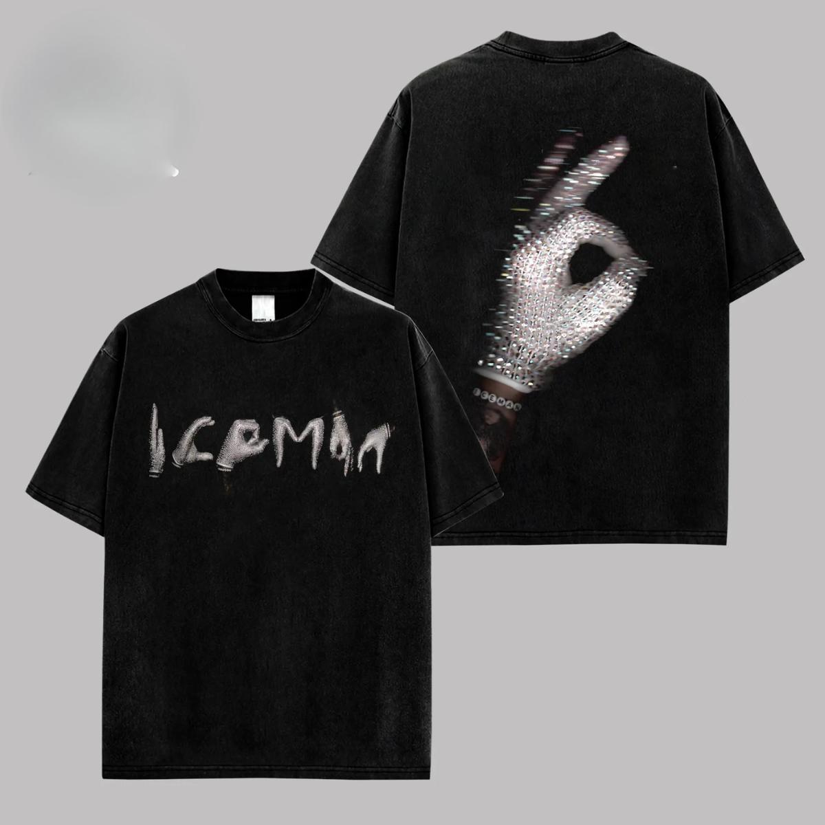Drake ‘Ice Man’ Album Official Graphic For Team Drizzy T-Shirt, Drake Drizzy Fan Graphic Tee, Ice-Man Album Merch Streetwear Graphic Shirt, Gift for Drake Fans
