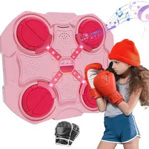 2026 Music Boxing Machine, Sport Toys For Kids, Bluetooth Smart Punching Target Toys, Workout Equipment, Training Pad Toy With Boxing Glove, Birthday Gift Toys For Boys Girls Kids 3+ Years Old