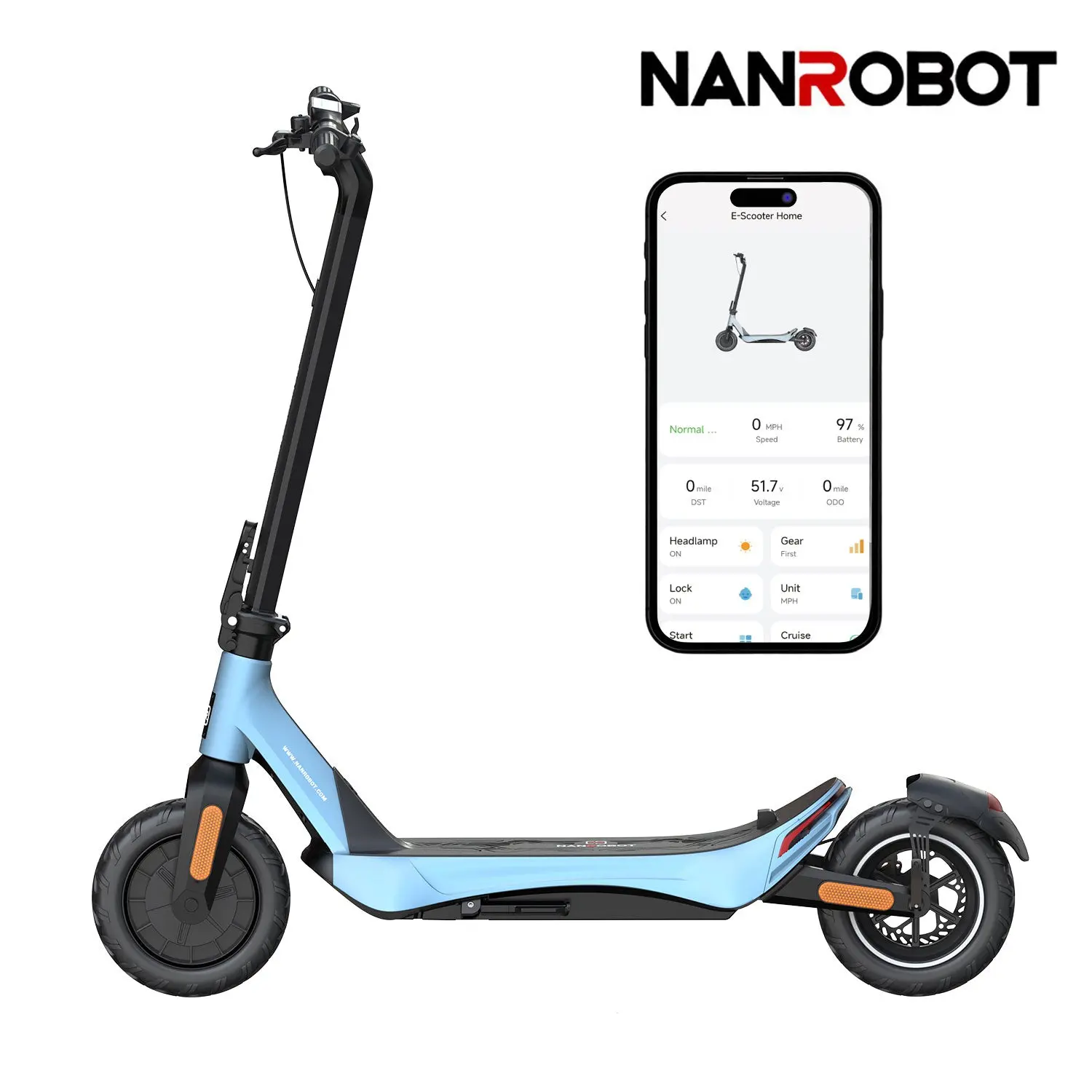 NANROBOT C1 500W Electric Scooter