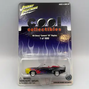 Johnny Lightning Flame '69 Chevy Camaro SS Ragtop RARE-(Sample Stamped)