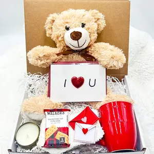 Valentine’s Day Gift Box Valentines Day Gift Girlfriend Gift Box Wife Gift Valentines Day Anniversary Gift Boyfriend Gift Box Husband Gift Box Teddy Bear Gift Couple Gift Box