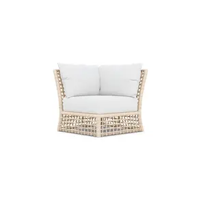 Outdoor Living & Garden Coastal Modular Armless Club Lounge Chair