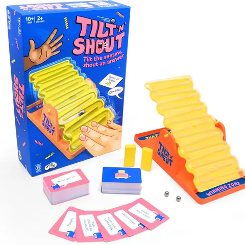 Tilt 'n' Shout Board Game - Hilarious Fun for All Ages | Big Potato Games