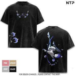 Promeia Zenless Zone Zero Washed T-Shirt,Sweatshirt, Hoodie Indie Space Exploration Video Game T-Shirt, Retro Sci-Fi Graphic Tee, Cosmic Adventure Gamer Gift Unisex Shirt