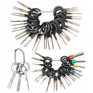41x  Wire Terminal Removal Tool Kit Electrical Wiring Crimp Connector Pin Key