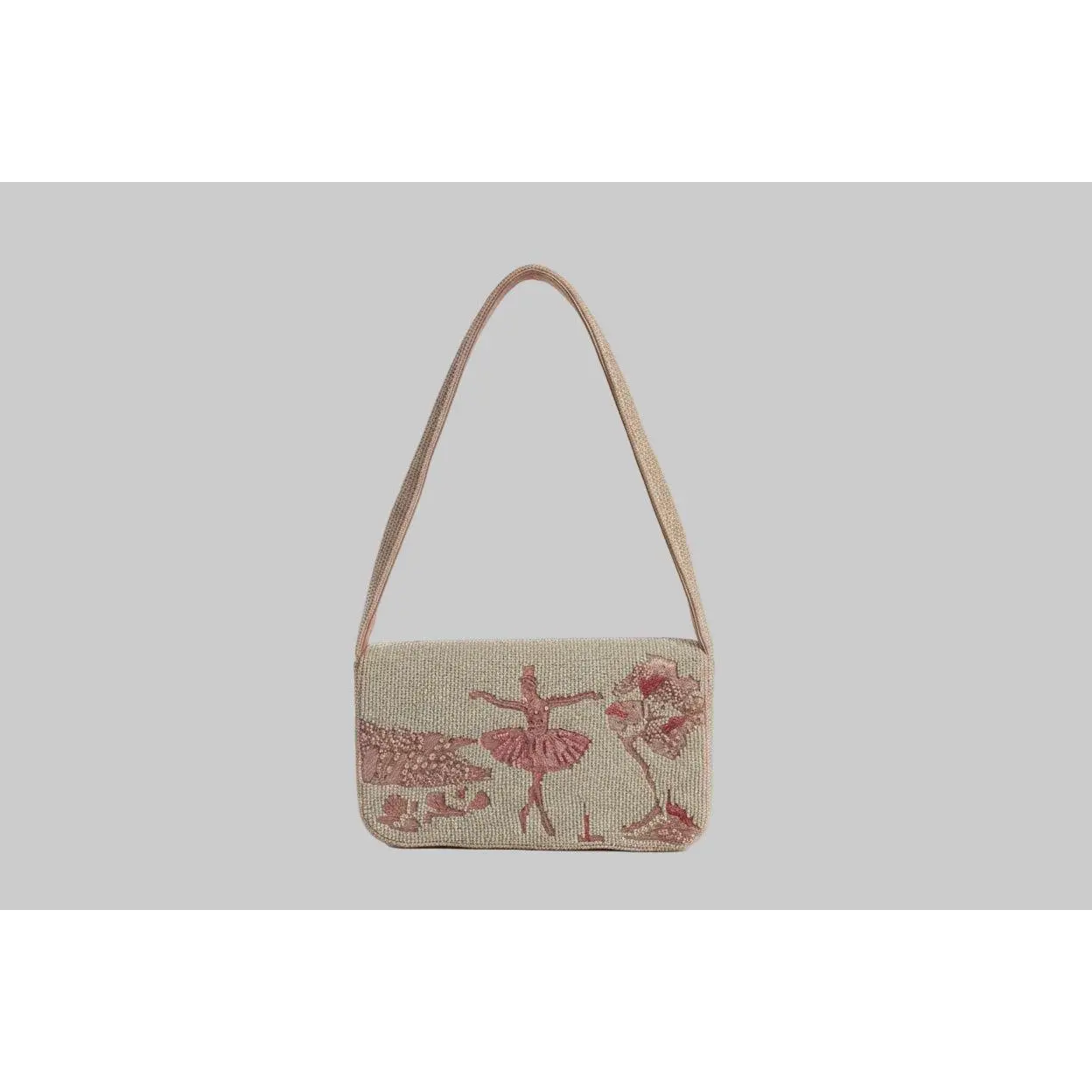 Trending Beaded Bags - Pink Ballerina Bag
