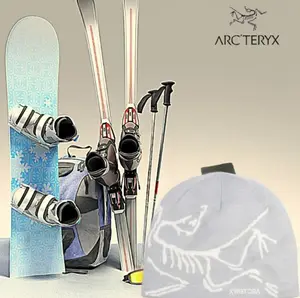 Arc'teryx Skeleton Graphic Beanie, Unisex Winter Hat, Trendy Fashion Gift