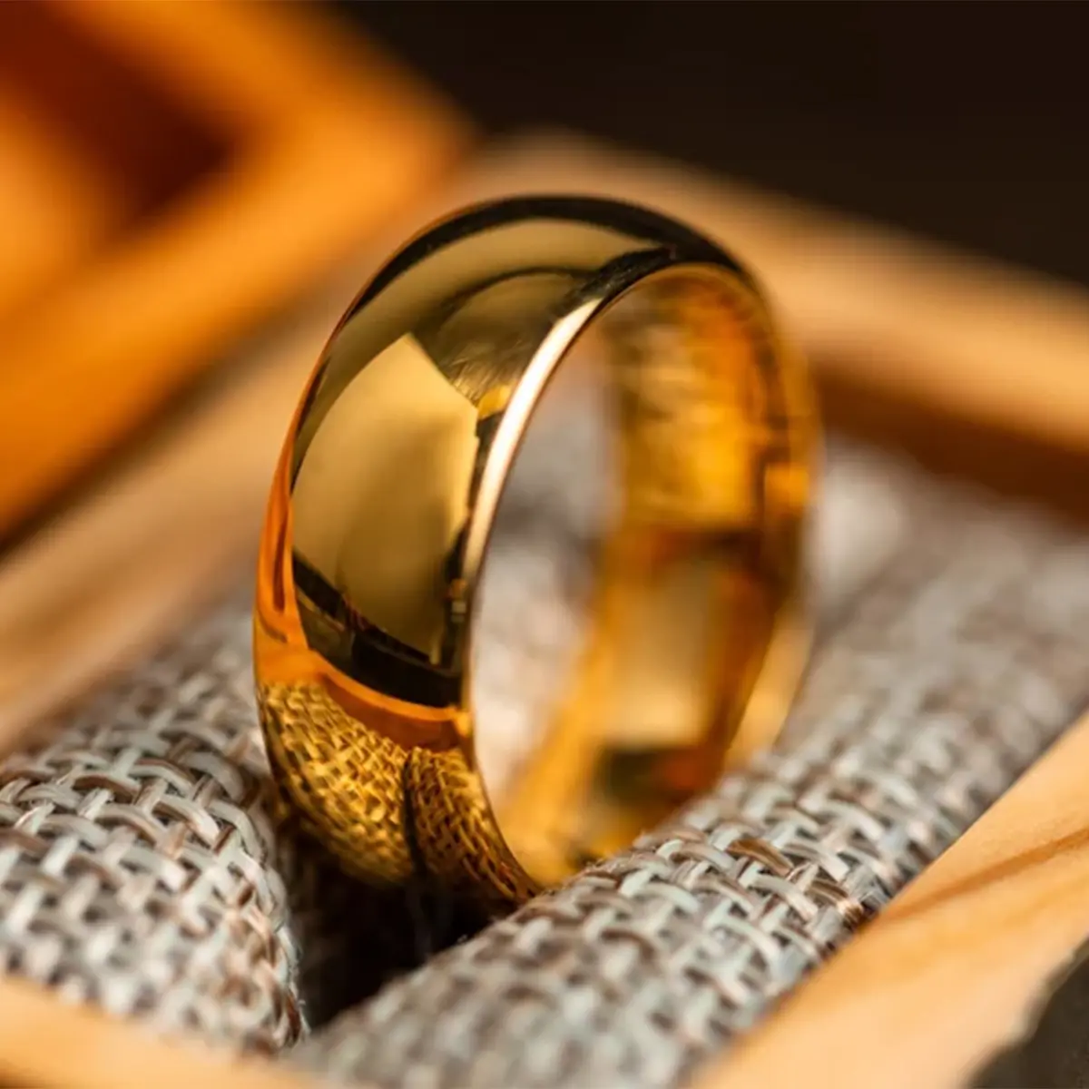 8/6/4/2MM Wide Fashion Tungsten Carbide Ring, Classic Men's Wedding Bands, Luxury Jewelry, Engagement Ring, Wedding Ring, Promise Ring, 18K Gold Ring, Anniversary Gift