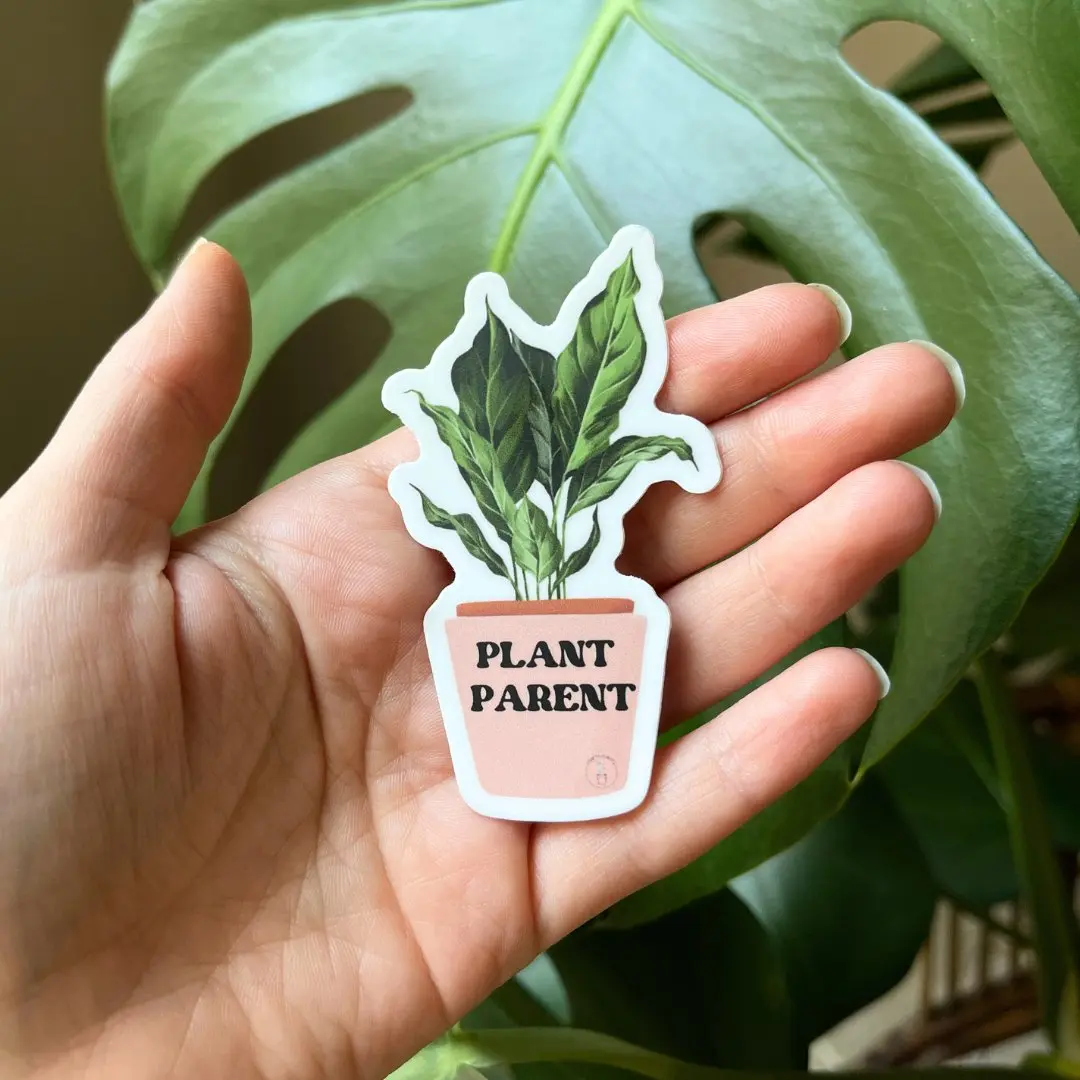 Peace Lily Sticker - Plant Parent Collection