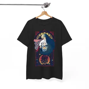 Howl and Sophie Shirt, Calcifer Shirt, Howl's Moving Castle Shirt, Miyazaki Hayao, Anime shirt