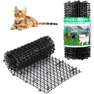 6.5FT Plastic Spiked Cat Scat Mat Deterrent for Dogs and Cats