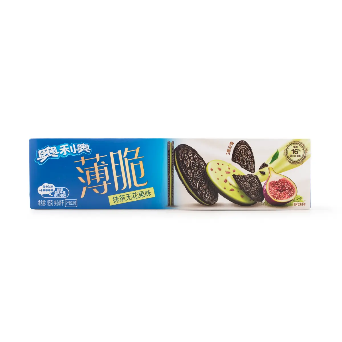 Oreo Thin Cookie Matcha & Fig Flavor 95 g
